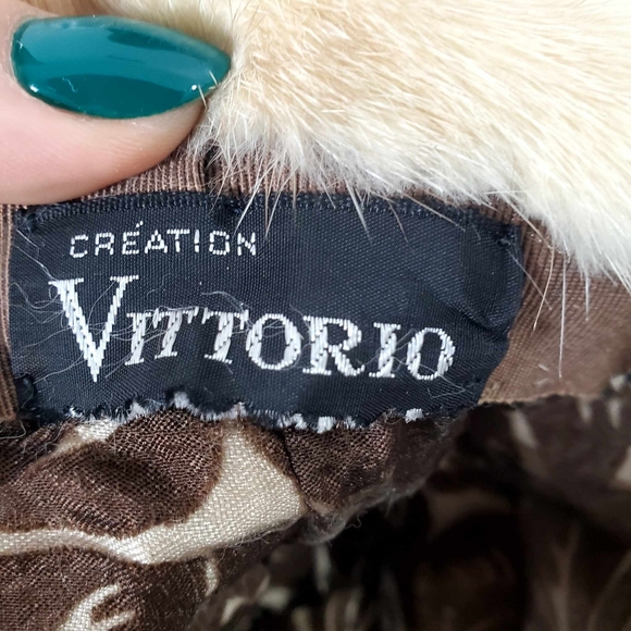 Vintage superb real champagne mink fur hat - Picture 6 of 6